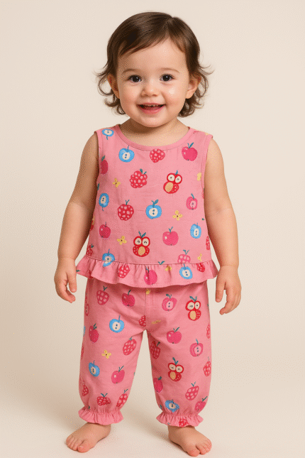Baby Girl Night Suit